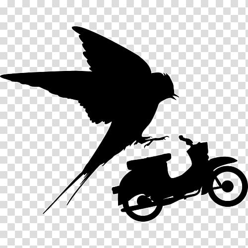 Swallow Beak Motorcycle Bird , simson transparent background PNG clipart