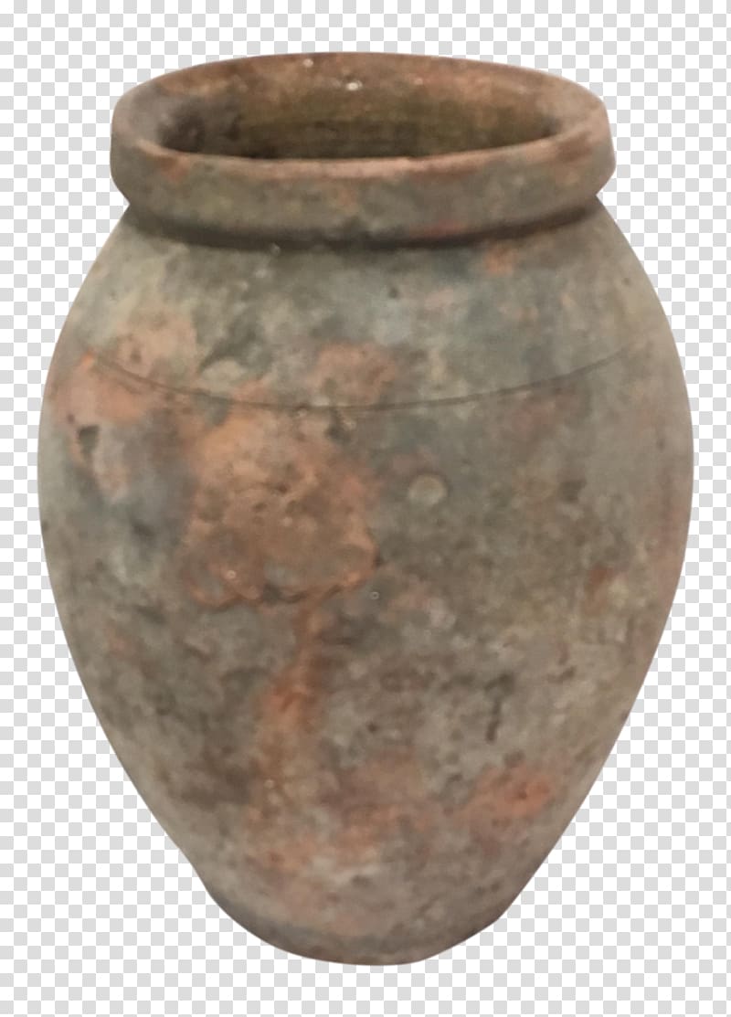 Ceramic Pottery Urn Vase, california olive oil pots transparent background PNG clipart