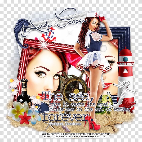 Poster montage, Sailor Went To Sea transparent background PNG clipart