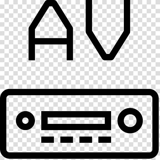 AV receiver Computer Icons Radio receiver, symbol transparent background PNG clipart