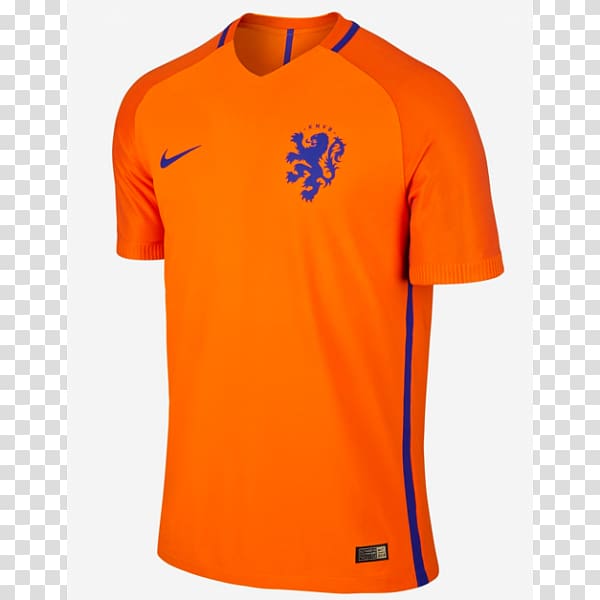 Netherlands national football team T-shirt Nike Jersey, T-shirt transparent background PNG clipart