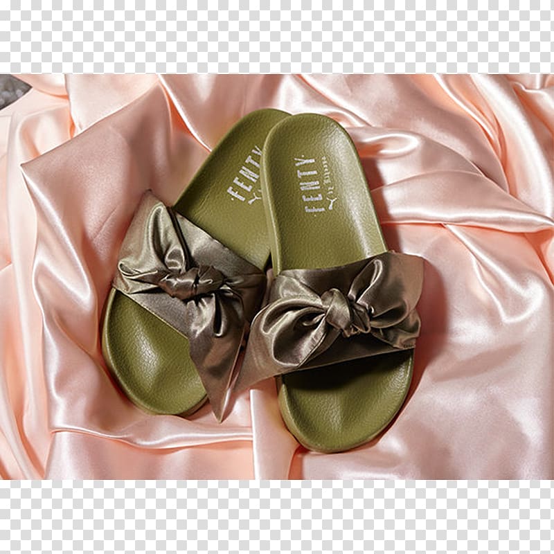 Slipper Slide Puma Fenty Beauty Sneakers, sandal transparent background PNG clipart