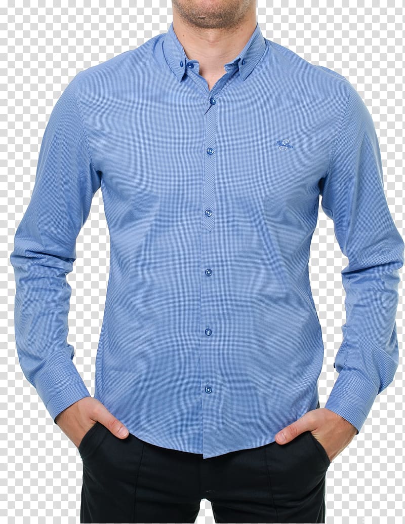 Dress shirt Clothing Collar, Dress shirt transparent background PNG clipart