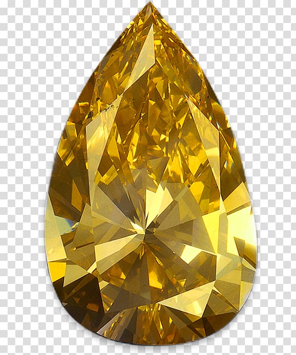 Crystal Diamond, Star golden transparent background PNG clipart