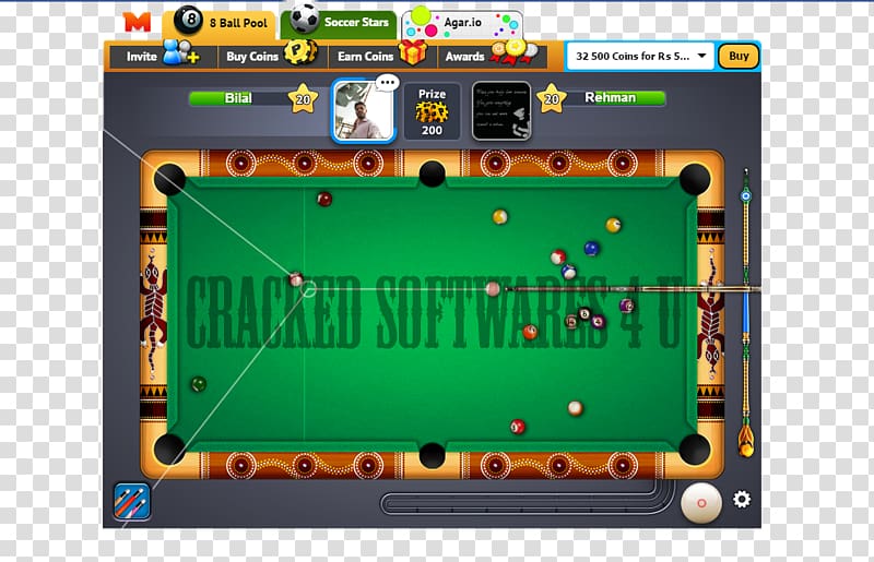 8 Ball Pool Eight-ball Billiards Game, 8 ball pool transparent background PNG clipart