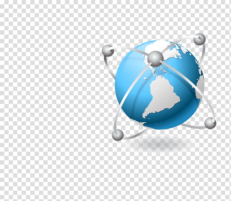 Digital marketing Internet Computer network World Wide Web Icon, Blue Earth transparent background PNG clipart