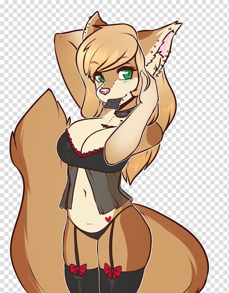 Yiff Furry fandom Wolf Girl Anime Hentai, Anime transparent background PNG clipart