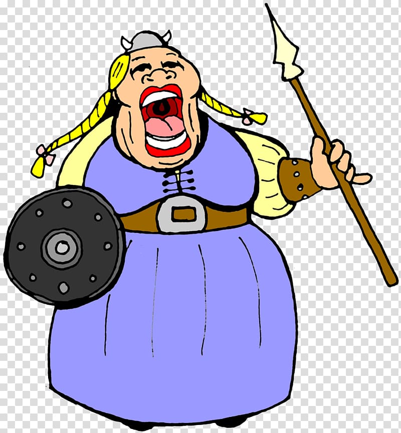 Opera Singing , Fat Lady Cartoon transparent background PNG clipart