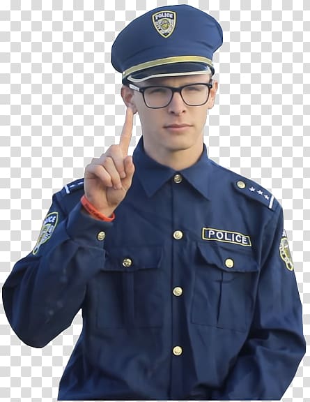 iDubbbzTV YouTuber, police office transparent background PNG clipart