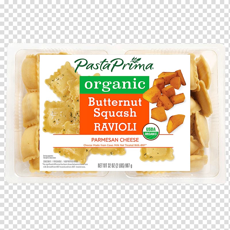 Ravioli Pasta Organic food Vegetarian cuisine Butternut squash, pumpkin transparent background PNG clipart