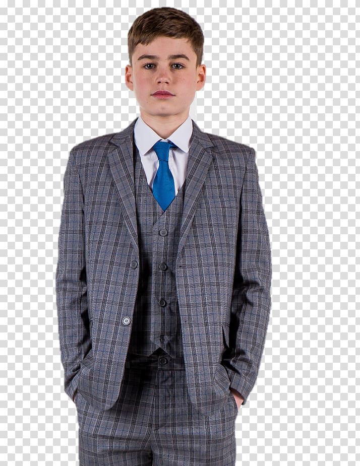 Tuxedo Suit Tweed Waistcoat Blazer, boys suit transparent background PNG clipart