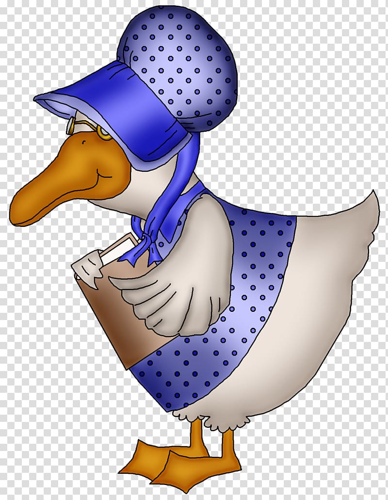 Mother Goose , Rhyming transparent background PNG clipart