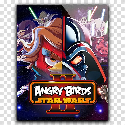 Angry Birds Star Wars II Anakin Skywalker Darth Maul Angry Birds 2, youtube transparent background PNG clipart