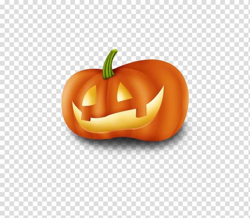 Pumpkin Calabaza Halloween Jack-o-lantern, Horror pumpkin head transparent background PNG clipart