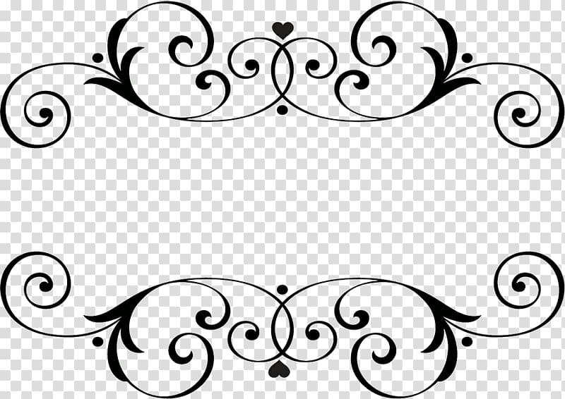 Monogram Marriage Name, arabesco, black floral frame illustration transparent background PNG clipart
