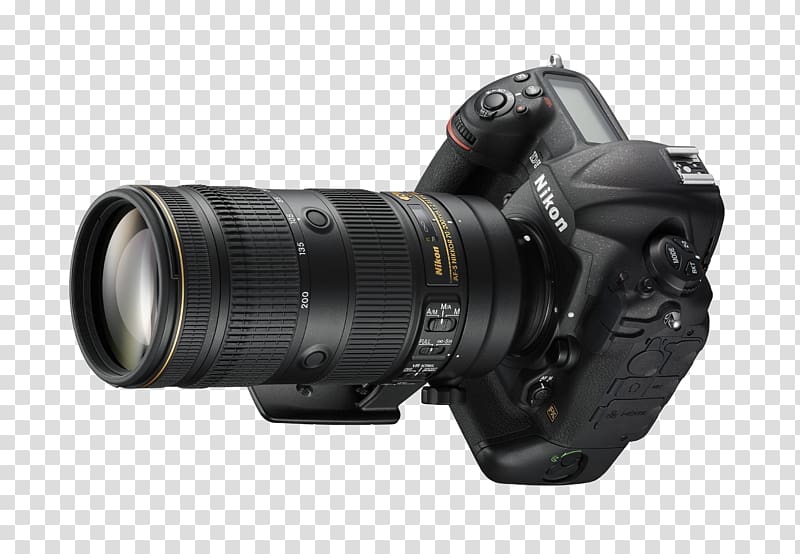 Nikon AF-S Nikkor Tele Zoom 70-200mm f/2.8E FL ED VR Nikon AF-S DX Nikkor 35mm f/1.8G Canon EF 70–200mm lens, camera lens transparent background PNG clipart