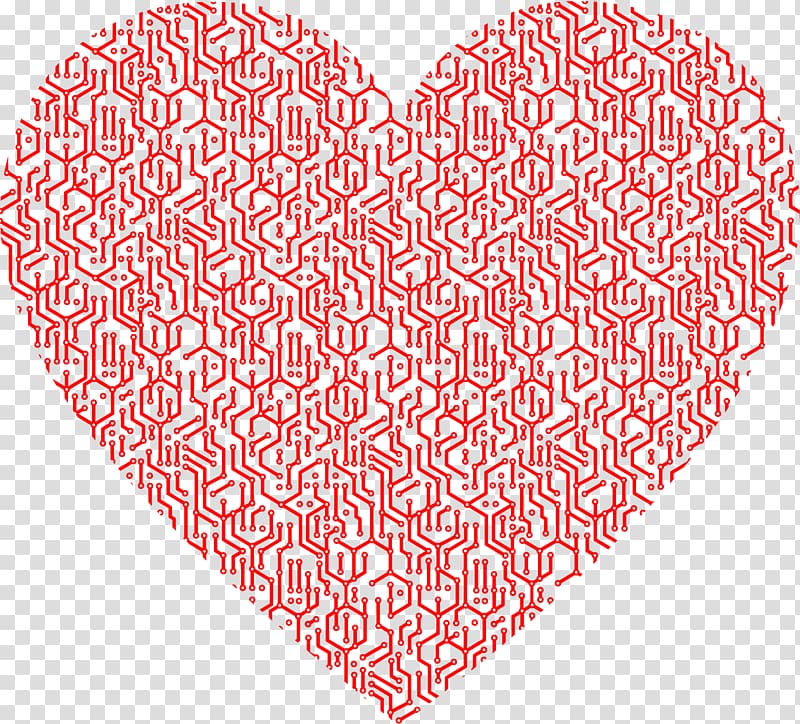 Peace symbols Heart Sign, red heart transparent background PNG clipart