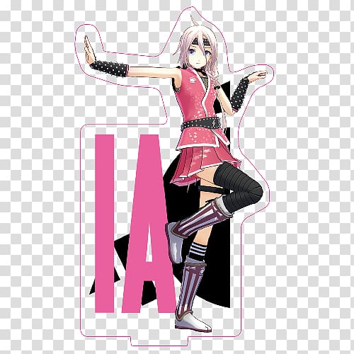 IA/VT Colorful Vocaloid Model figure IA & ONE, Hachimaki transparent background PNG clipart