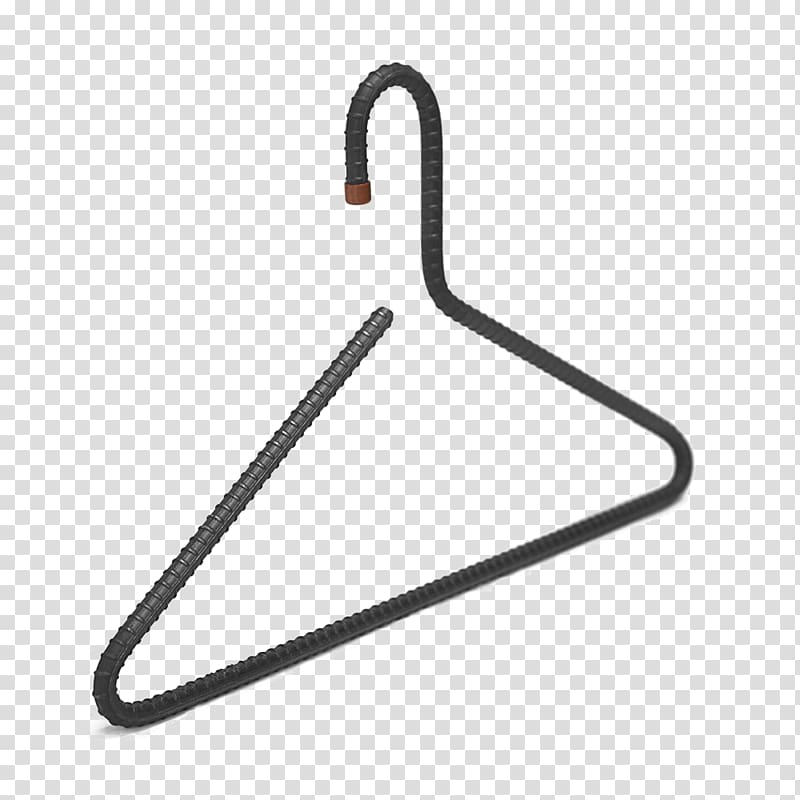 Clothes hanger Clothing Coat Wire Rebar, hanger transparent background PNG clipart