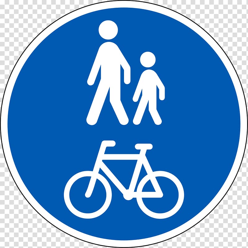 Traffic sign Long-distance cycling route cyclist Bicycle Road, Bicycle transparent background PNG clipart