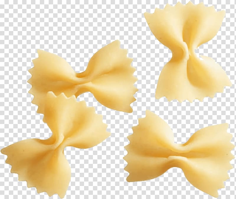 four brown bows, Pasta Italian cuisine Lasagne Ravioli Delicatessen, pasta transparent background PNG clipart