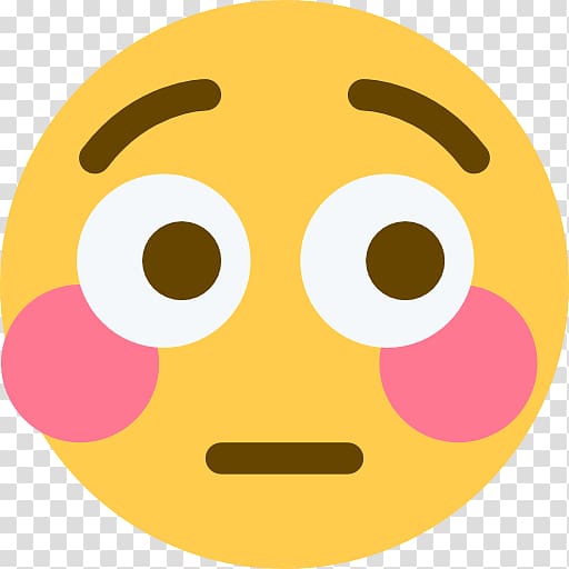 Emojipedia Blushing Flushing Face, Emoji transparent background PNG clipart