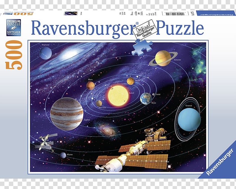 Jigsaw Puzzles Ravensburger Puzzle video game, sistema solar transparent background PNG clipart