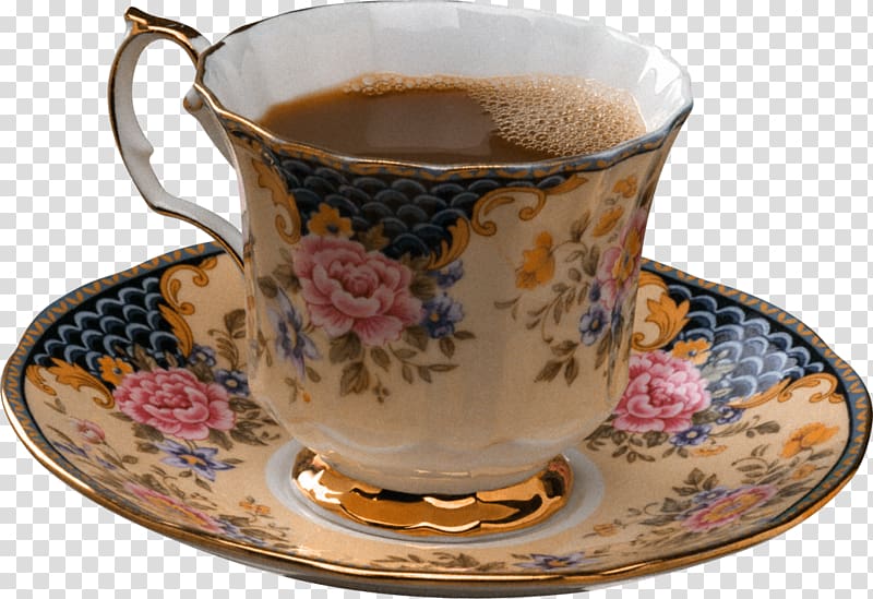 Cream tea Scone Coffee Masala chai, teacup transparent background PNG clipart