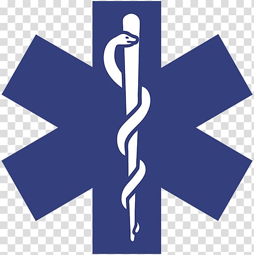 Star of Life Emergency medical services Emergency medical technician Paramedic, others transparent background PNG clipart