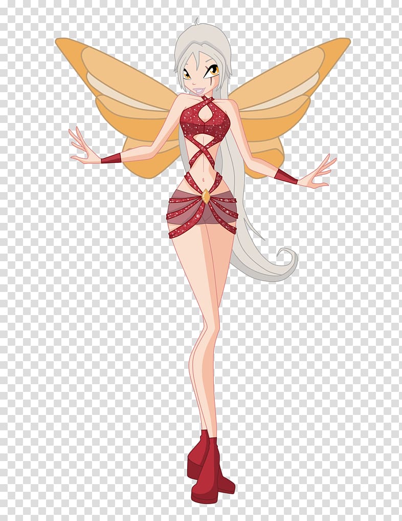 Winx Club, Season 6 Fan art Fairy Drawing, Fairy transparent background PNG clipart