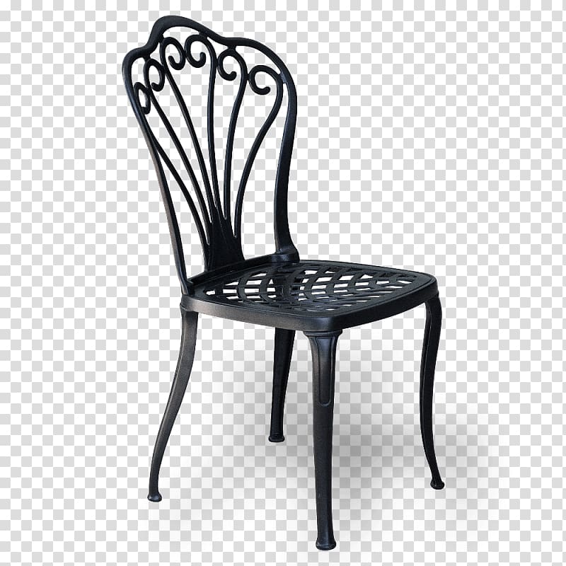 Table Chair Furniture Cast iron Garden, table transparent background PNG clipart