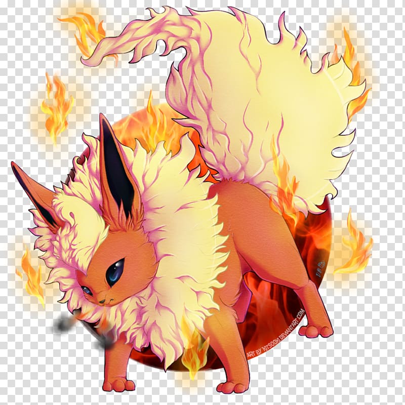 Flareon Eevee Espeon Umbreon Vaporeon, fierce expression transparent background PNG clipart
