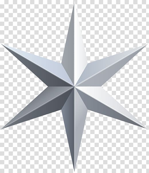 Silver Star , silver star transparent background PNG clipart