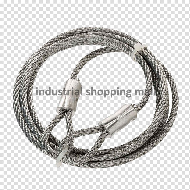 Wire rope Galvanization Steel, iron wire transparent background PNG clipart