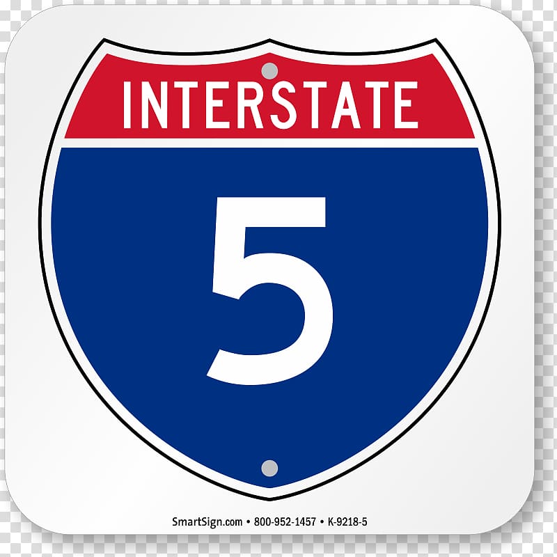 Interstate 5 in California Interstate 10 Interstate 15 US Interstate highway system, highway road transparent background PNG clipart