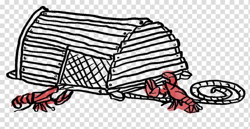 Lobster trap Fish trap Crab trap, wood spider maine transparent background PNG clipart