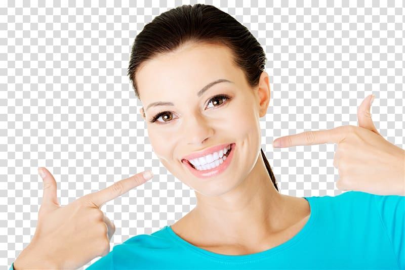 woman in blue top, Tooth whitening Human tooth Cosmetic dentistry Smile, Teeth model transparent background PNG clipart