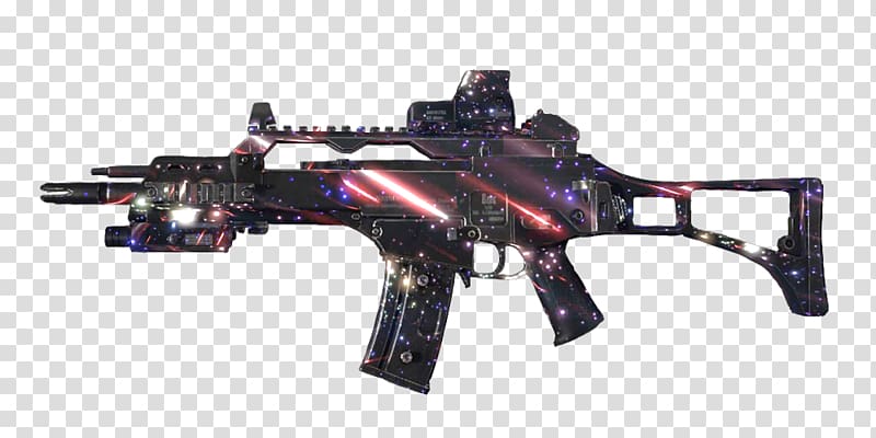 Heckler & Koch G36 Airsoft Guns Rifle, weapon transparent background PNG clipart