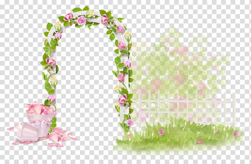 Scape Flower, aurora effect transparent background PNG clipart