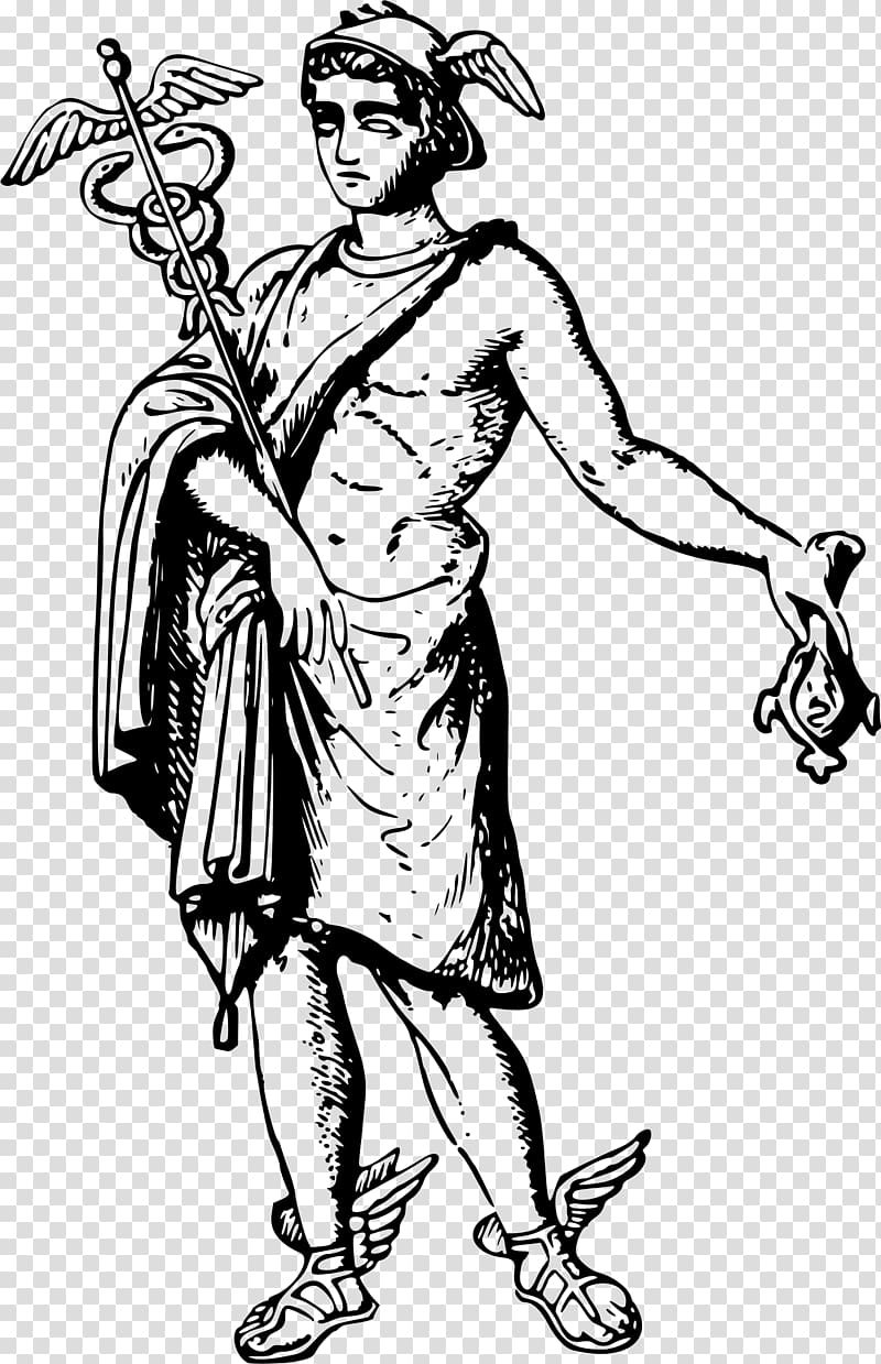 Hermes Greek God Clip Art