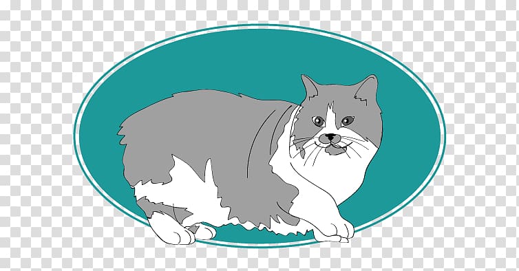 Cat Dog Illustration Cartoon Character, chat poil long britannique transparent background PNG clipart