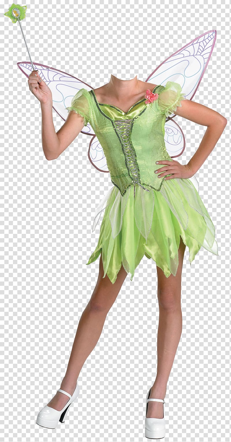 Tinker Bell Peeter Paan Halloween costume, Halloween transparent background PNG clipart