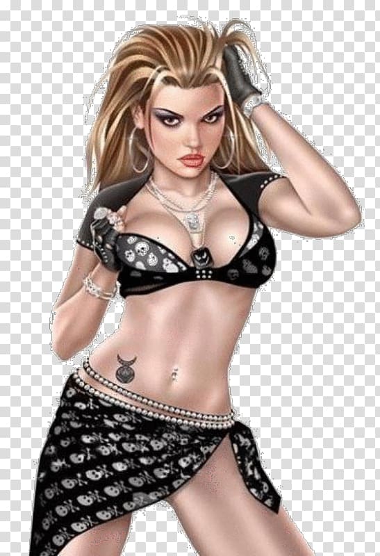 Female Pin-up girl Digital art, woman transparent background PNG clipart