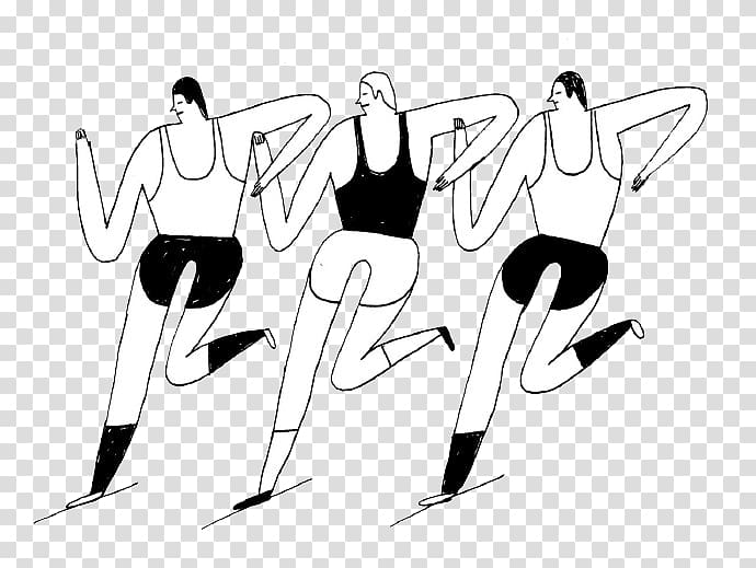 Running Marathon Cartoon, Cartoon running race transparent background PNG clipart