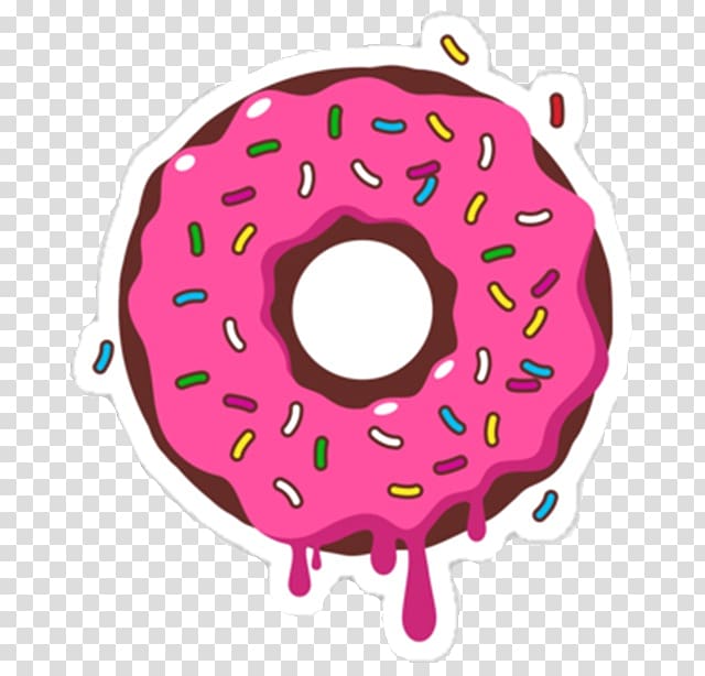 T-shirt Donuts Hoodie Sprinkles, T-shirt transparent background PNG clipart