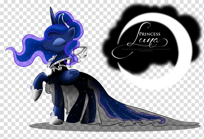 Princess Luna Pony Twilight Sparkle Princess Celestia Princess Cadance, dress transparent background PNG clipart