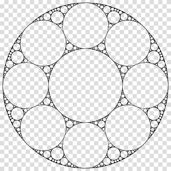 Apollonian gasket Apollonian circles Geometry Mathematics, circle transparent background PNG clipart