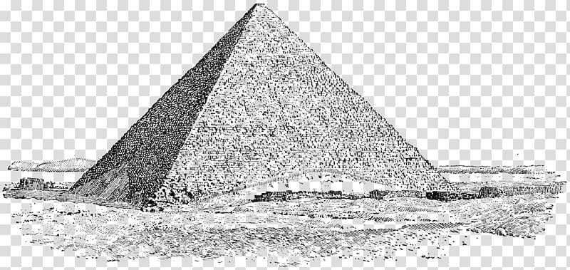 Great Pyramid Of Giza Egyptian Pyramids Ancient Egypt Drawing Pyramid