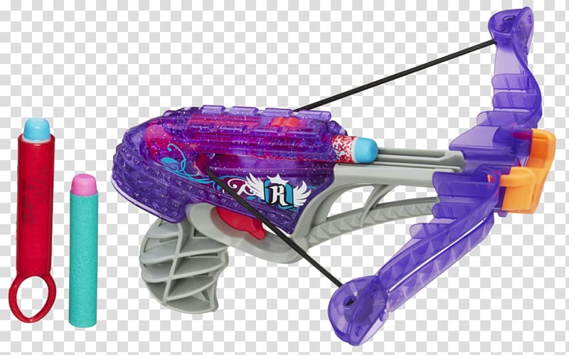 Amazon.com NERF Rebelle Diamondista Crossbow Blaster Toy, toy transparent background PNG clipart