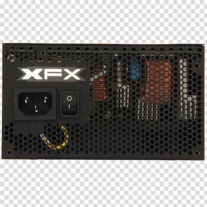 Power Converters Power supply unit 80 Plus XFX Electronics, electricity supplier big promotion transparent background PNG clipart